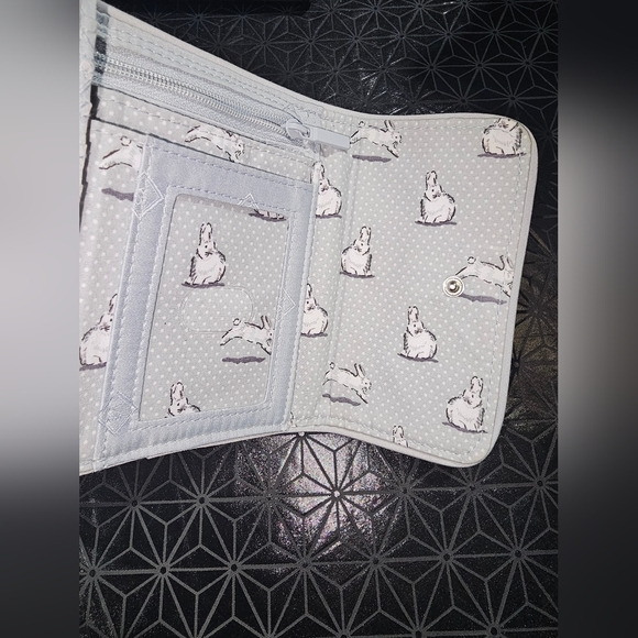 Vera Bradley Quilted Wallet with Winter Animal Print - Picture 9 of 16